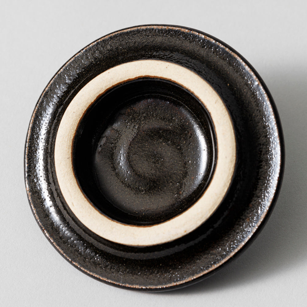益子焼の壺 益子焼 壺 黒釉薬 – kuros.style