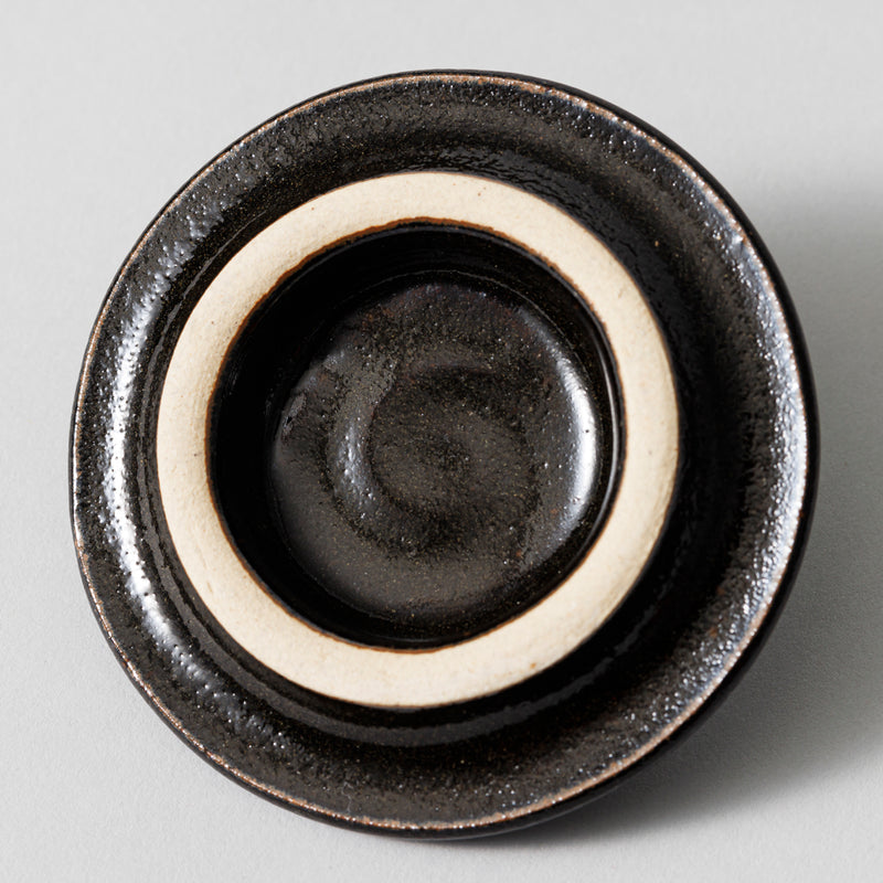 益子焼 壺 黒釉薬 – kuros.style