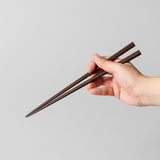箸 匠技 総八角 黒檀 23.5cm