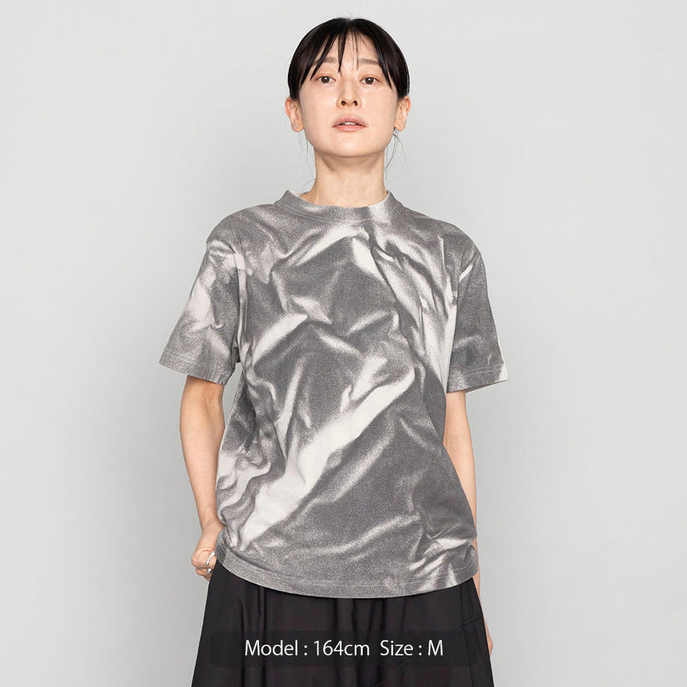 暮染Tシャツ SHIBORI チャコールグレー｜国内染色 ユニセックス
