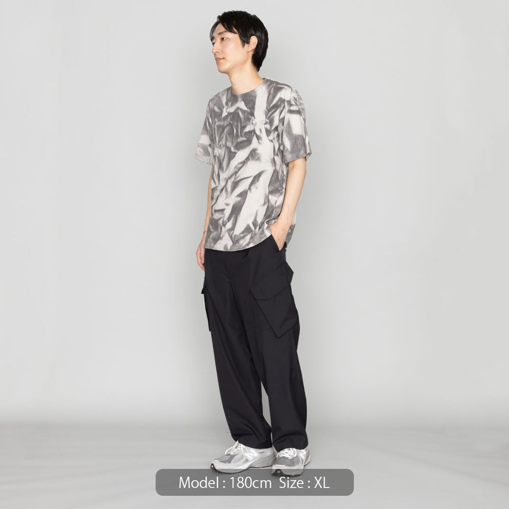 暮染Tシャツ SHIBORI チャコールグレー｜国内染色 ユニセックス
