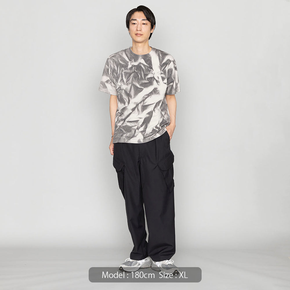 暮染Tシャツ SHIBORI チャコールグレー｜国内染色 ユニセックス