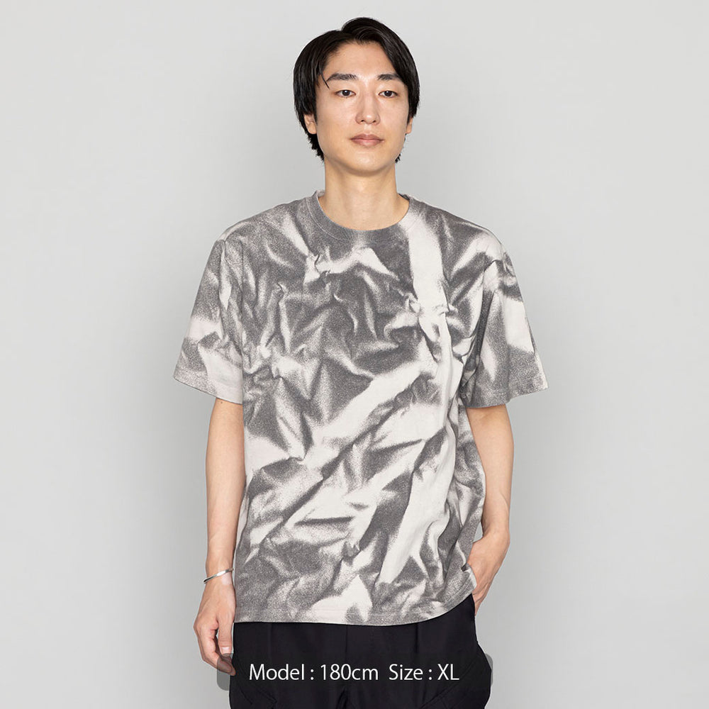 暮染Tシャツ SHIBORI チャコールグレー｜国内染色 ユニセックス