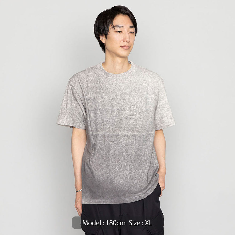 暮染Tシャツ GRADATION チャコールグレー｜国内染色 ユニセックス