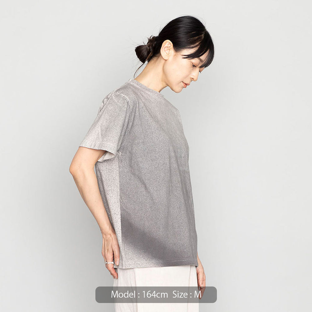 未使用品❣️超美品♡チャコット　バレエTシャツ グレー　スパンコール 暮染Tシャツ GRADATION チャコールグレー｜国内染色 男女兼用 – kuros