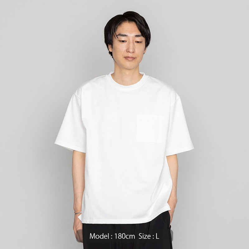 mono-kuros' BOXポケットTシャツ 白