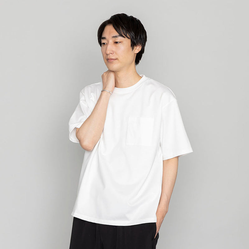 mono-kuros' BOXポケットTシャツ 白