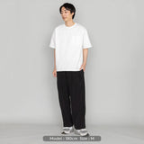 【接触冷感 | ドライタッチ】ポリエステルツイルワイドパンツ  | メンズ 黒