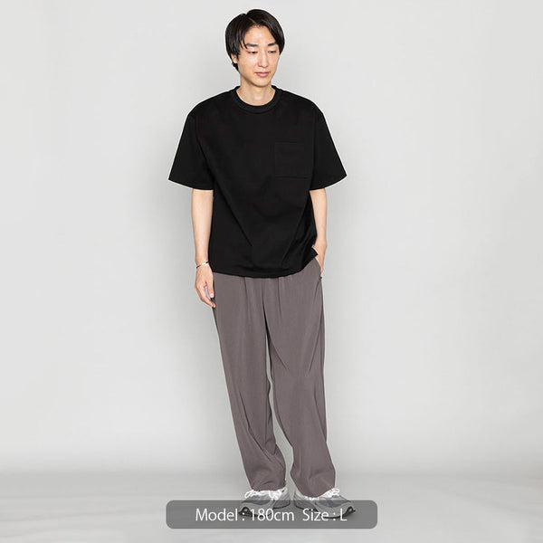 mono-kuros' BOXポケットTシャツ 黒