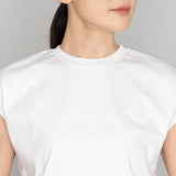 mono-kuros' ノースリーブＴシャツ 白