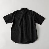 半袖ルーズフィットシャツ ｜メンズ 黒