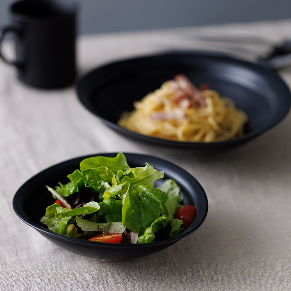 黒釉舟形向付　前菜の器10客　　新品未使用 陶製鍋敷 黒釉(AKH-51) - 伊賀焼窯元 長谷園 公式通販