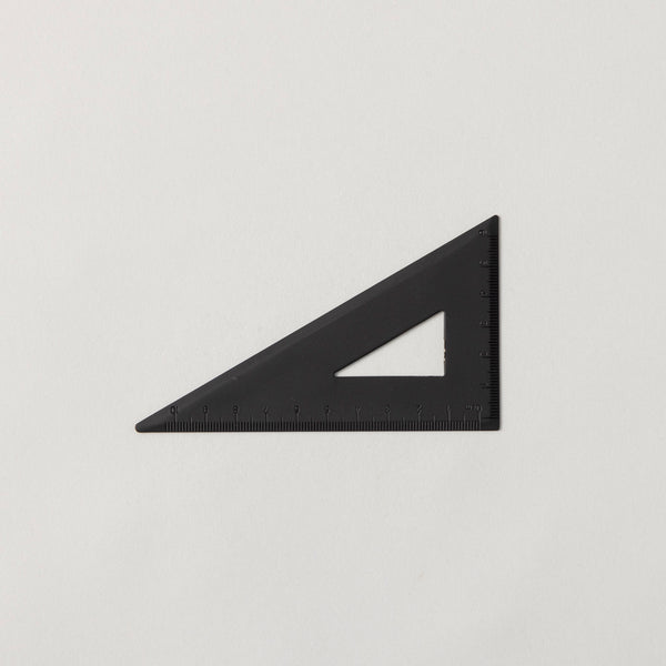 BRASS TRIANGLE RULER 真鍮三角定規 黒