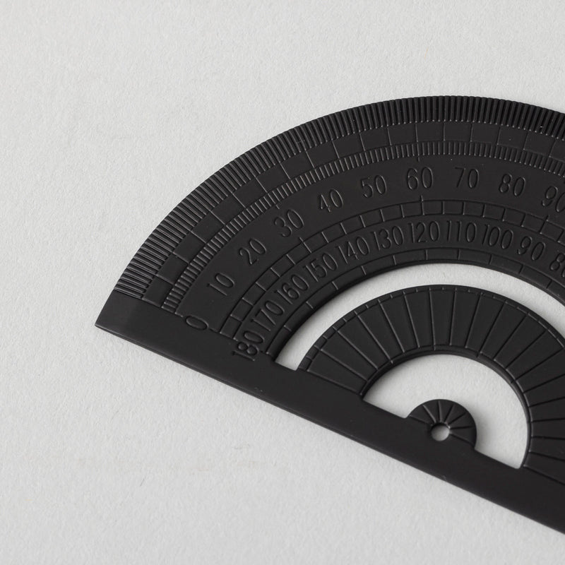 BRASS PROTRACTOR 真鍮分度器 黒