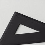 BRASS TRIANGLE RULER 真鍮三角定規 黒
