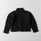 MERINO WOOL HANDKNITING G JACKET II |　ウール100％  ニットGジャン メンズ
