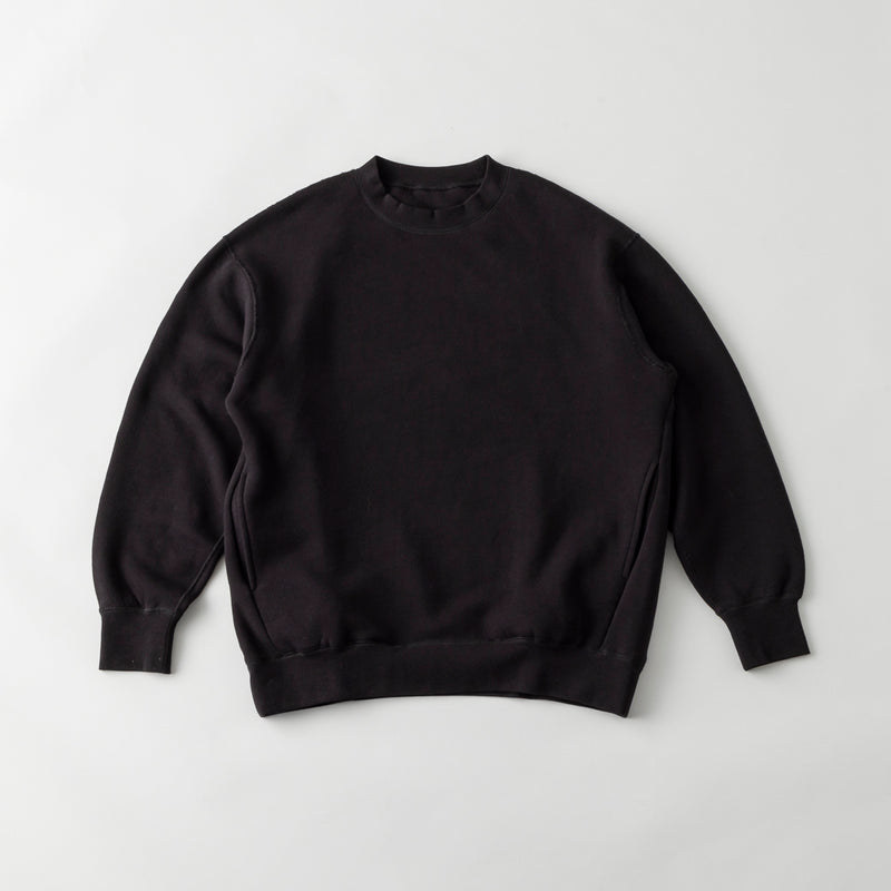 【kuros'オリジナル】もちとろクルーネックプルオーバー｜セットアップ可 日本製 ユニセックス