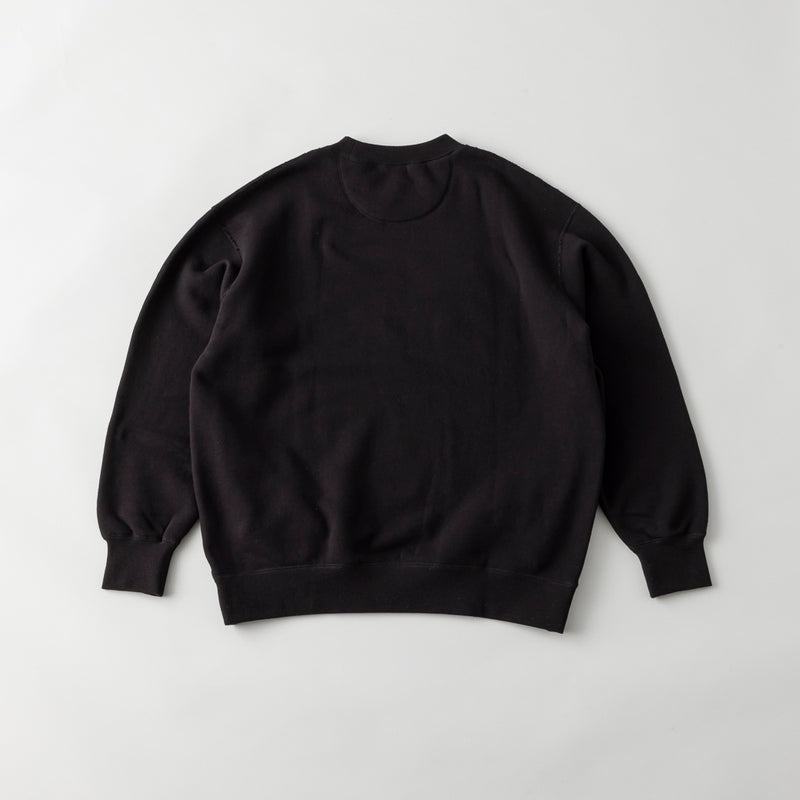 【kuros'オリジナル】もちとろクルーネックプルオーバー｜セットアップ可 日本製 ユニセックス