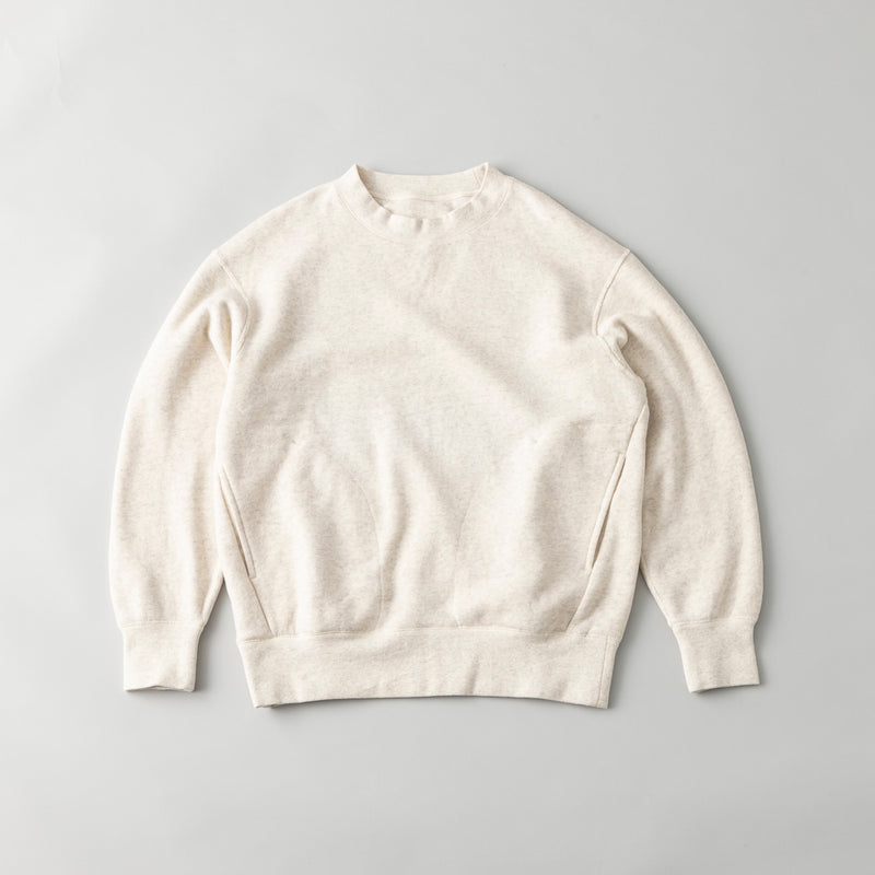 【kuros'オリジナル】もちとろクルーネックプルオーバー｜セットアップ可 日本製 ユニセックス