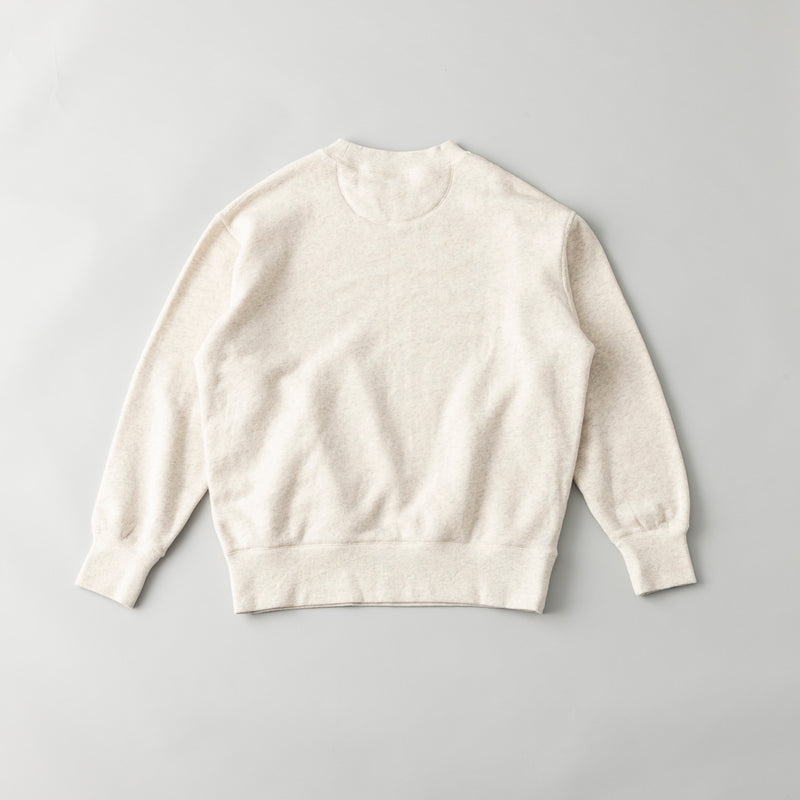 【kuros'オリジナル】もちとろクルーネックプルオーバー｜セットアップ可 日本製 ユニセックス