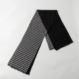 チェック柄やわらか2重織りストール ｜ウール 軽量 日本製