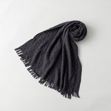 ふんわり軽やか空羽織りストール｜日本製　ユニセックス