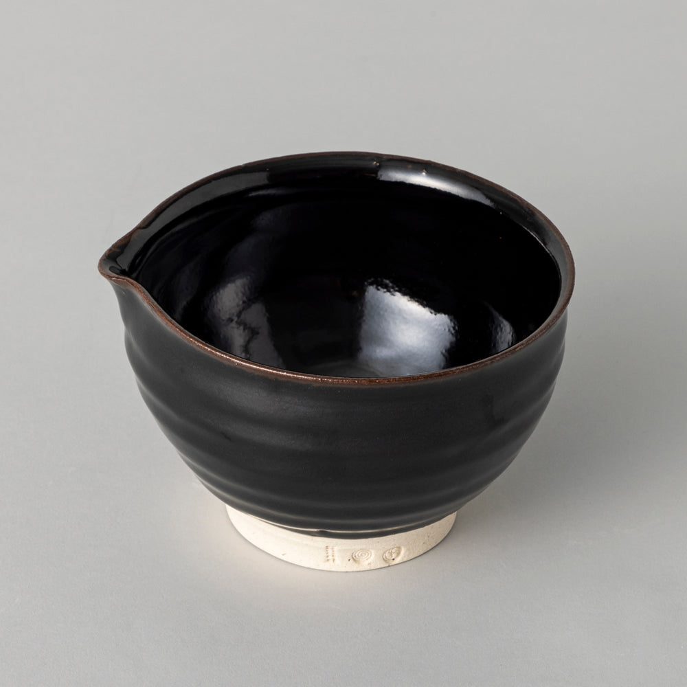 伊賀焼 片口鉢 黒飴釉薬 – kuros.style
