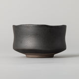 【kuros'オリジナル】抹茶ギフトセット 筒型 黒 抹茶15g付 (箱入り)