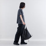 【kuros’オリジナル】ダイヤリップパッカブルナップサック　折り畳み収納可　日本製