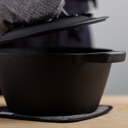 南部鉄器ホーロー鍋✴︎新品 ☆ホーロー鍋 i－ru Pot 3．3L（鉄紺） | 阪和ホーロー