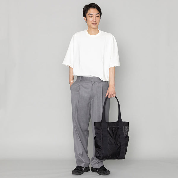 コーデュラメッシュコンビ　トートバッグ　黒