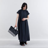 【OJO DE MEX×kuros'別注】Plastico CAGO Tote Chico LINE ブラック×ホワイト S