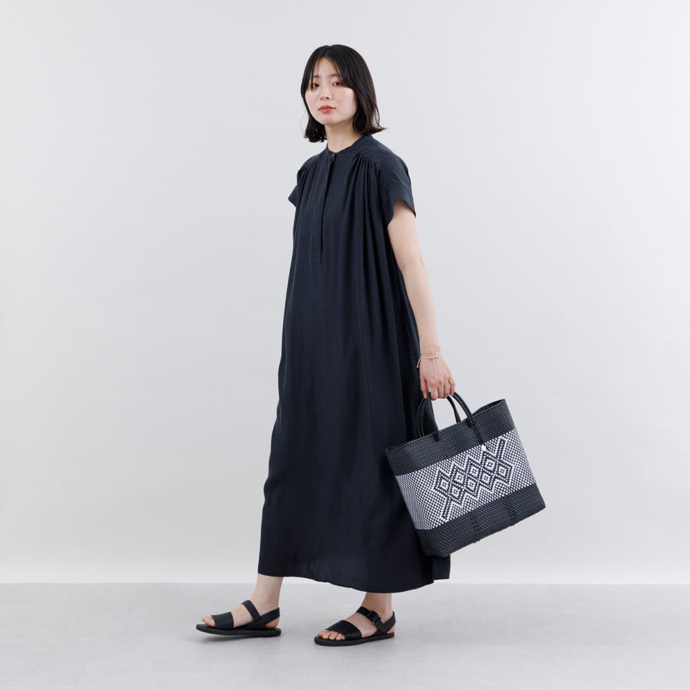 OJO DE MEX×kuros'別注】Plastico CAGO Tote Regular ROMBO ブラック