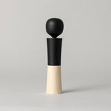 隈研吾 East Japan Project 鳴子こけし 防災 LED懐中電灯 黒ベタ塗り 箱入り