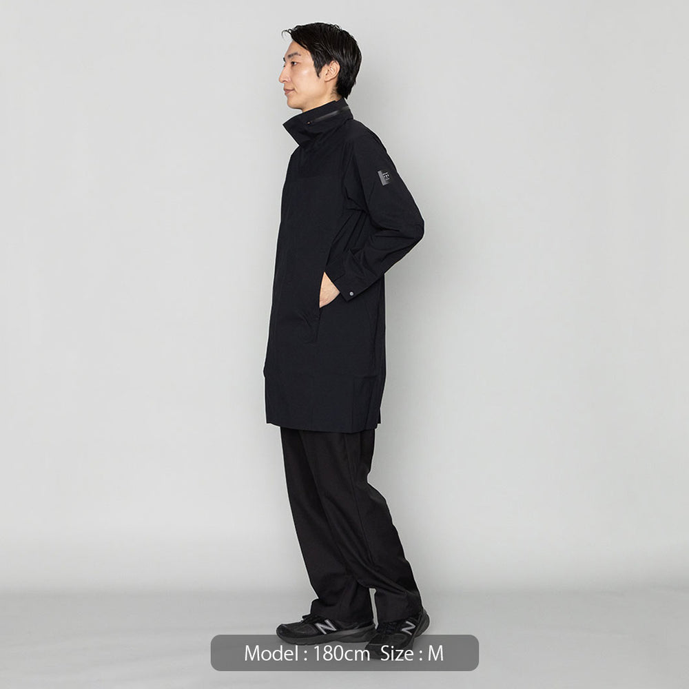 防水｜透湿性｜超軽量】ハーフレインコート KENROKU 黒 – kuros.style