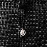 《フェア対象》【OJO DE MEX×kuros'別注】Plastico CAGO Tote Regular ROMBO ブラック×ホワイト M