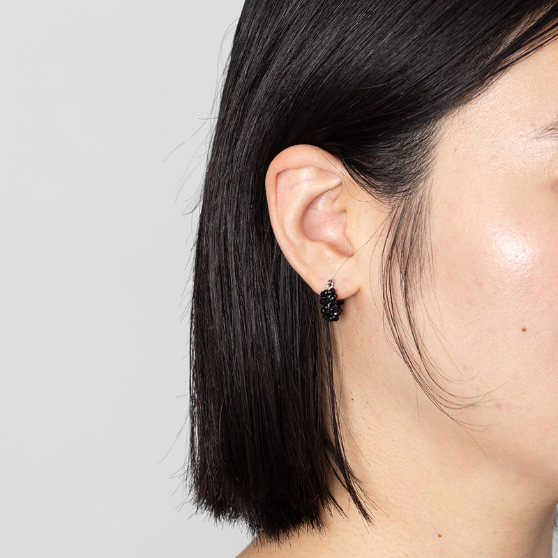 【tane×kuros'別注】珊瑚ピアスSサイズ