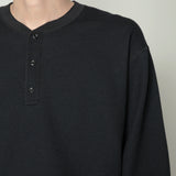 ハニカムヘンリーネックTシャツ｜日本製 メンズ
