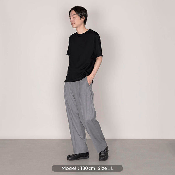 【Re:new 25'AW】mono-kuros' レギュラーTシャツ | ユニセックス 黒