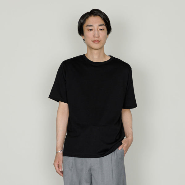 【Re:new 25'AW】mono-kuros' レギュラーTシャツ | ユニセックス 黒