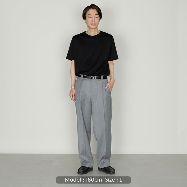 【Re:new 25'AW】mono-kuros' レギュラーTシャツ | ユニセックス 黒