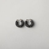 【tane×kuros'別注】珊瑚フープピアス Lサイズ