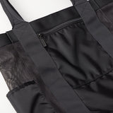 コーデュラメッシュコンビ　トートバッグ　黒