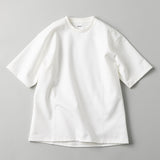 オーバーサイズ スウェットライク Tシャツ 白