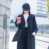 【kuros’オリジナル】KUROスタンドカラーコート｜2WAY 日本製 ユニセックス