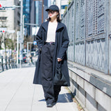 【kuros’オリジナル】KUROスタンドカラーコート｜2WAY 日本製 ユニセックス