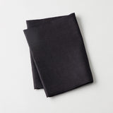 リネンテーブルクロス 140×200cm ブラック無地