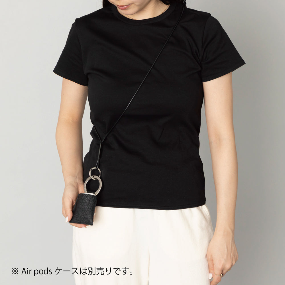 レザーストラップ HERRIE KEYTOP MULTI CODE L 黒 箱入り