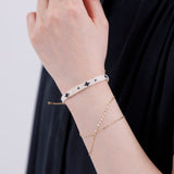 Macrame Cruz Grass Beads Bracelet ビーズブレスレット