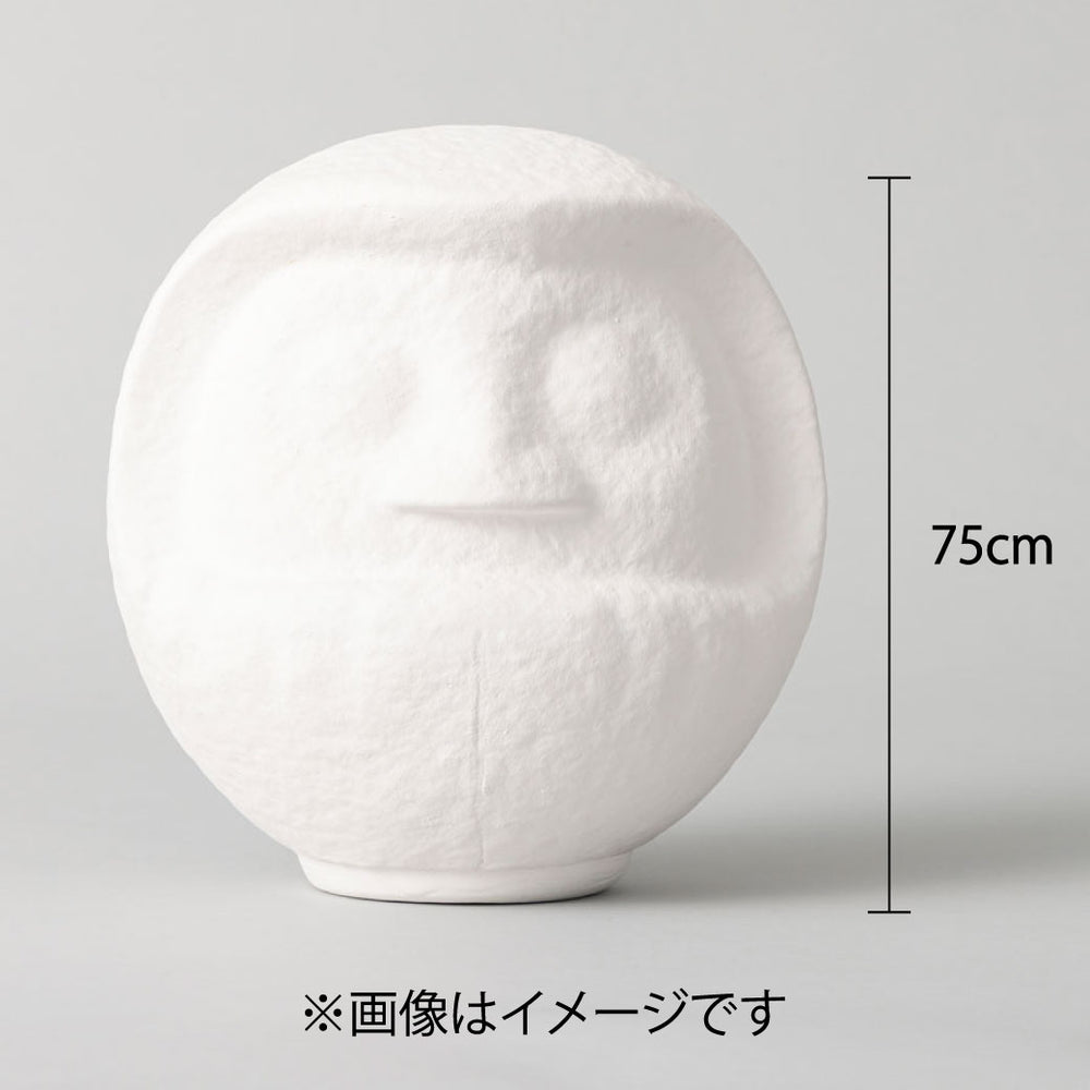 受注生産】高崎だるま 黒・白無地 特大 21号 直径75cm – kuros.style